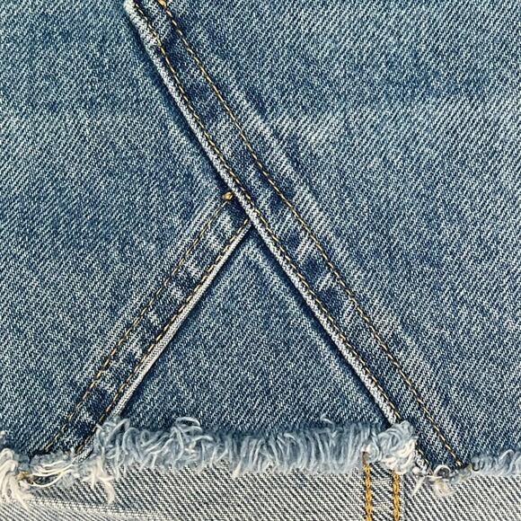 H&M Denim Medium Blue Jean Denim Mini Skirt - Picture 3 of 12